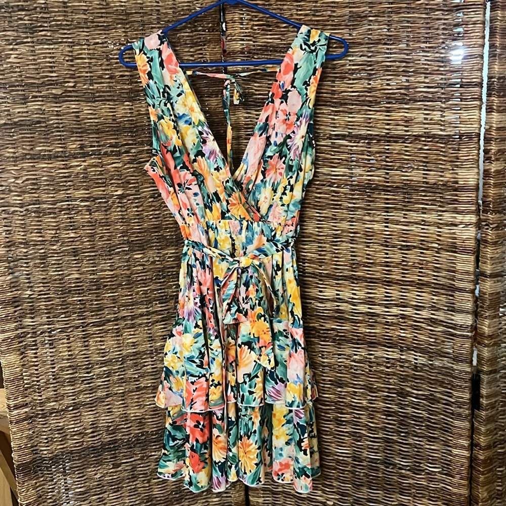 Sleeveless Ruffle Dress